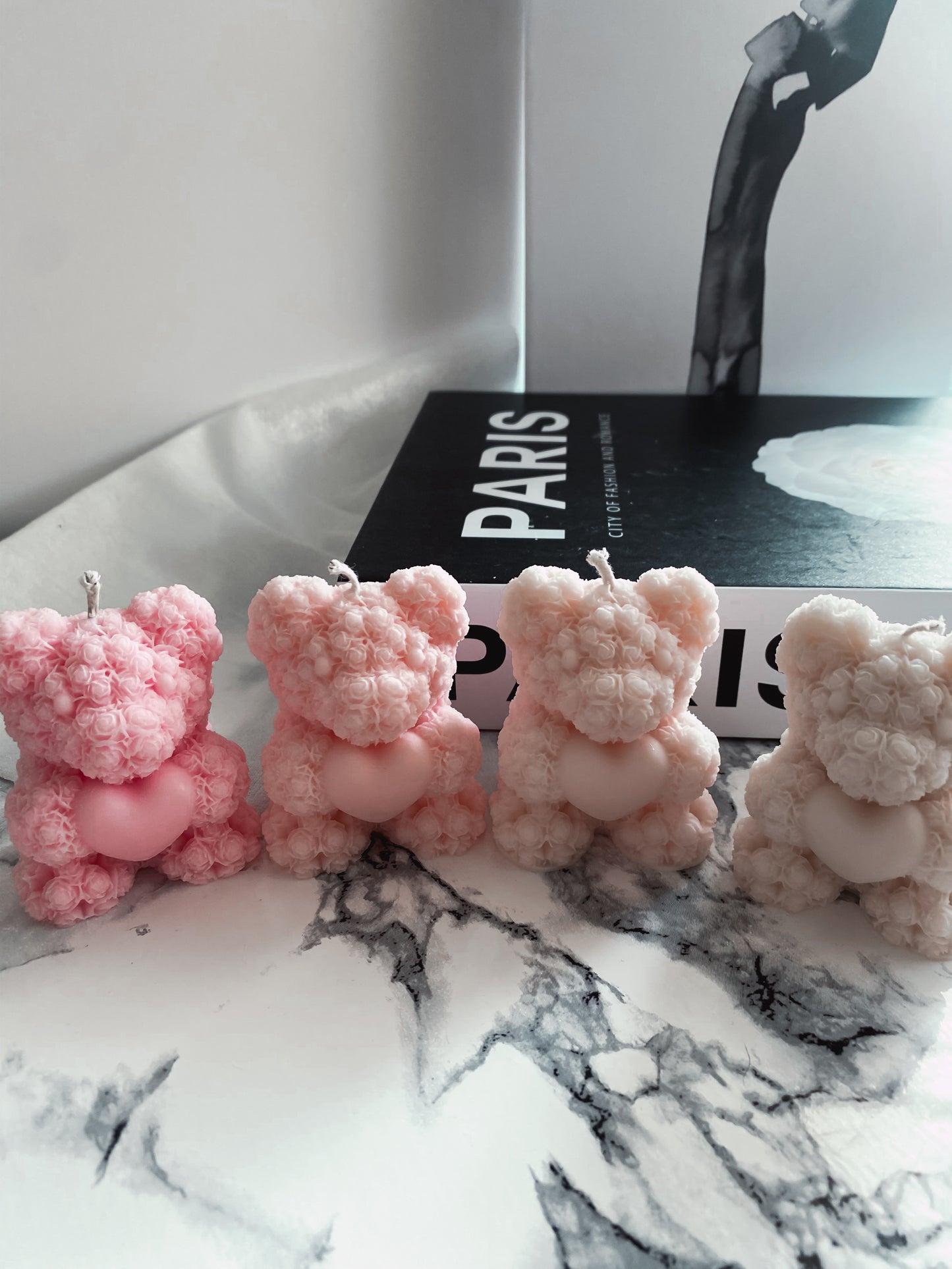Kerze Rosen Teddy