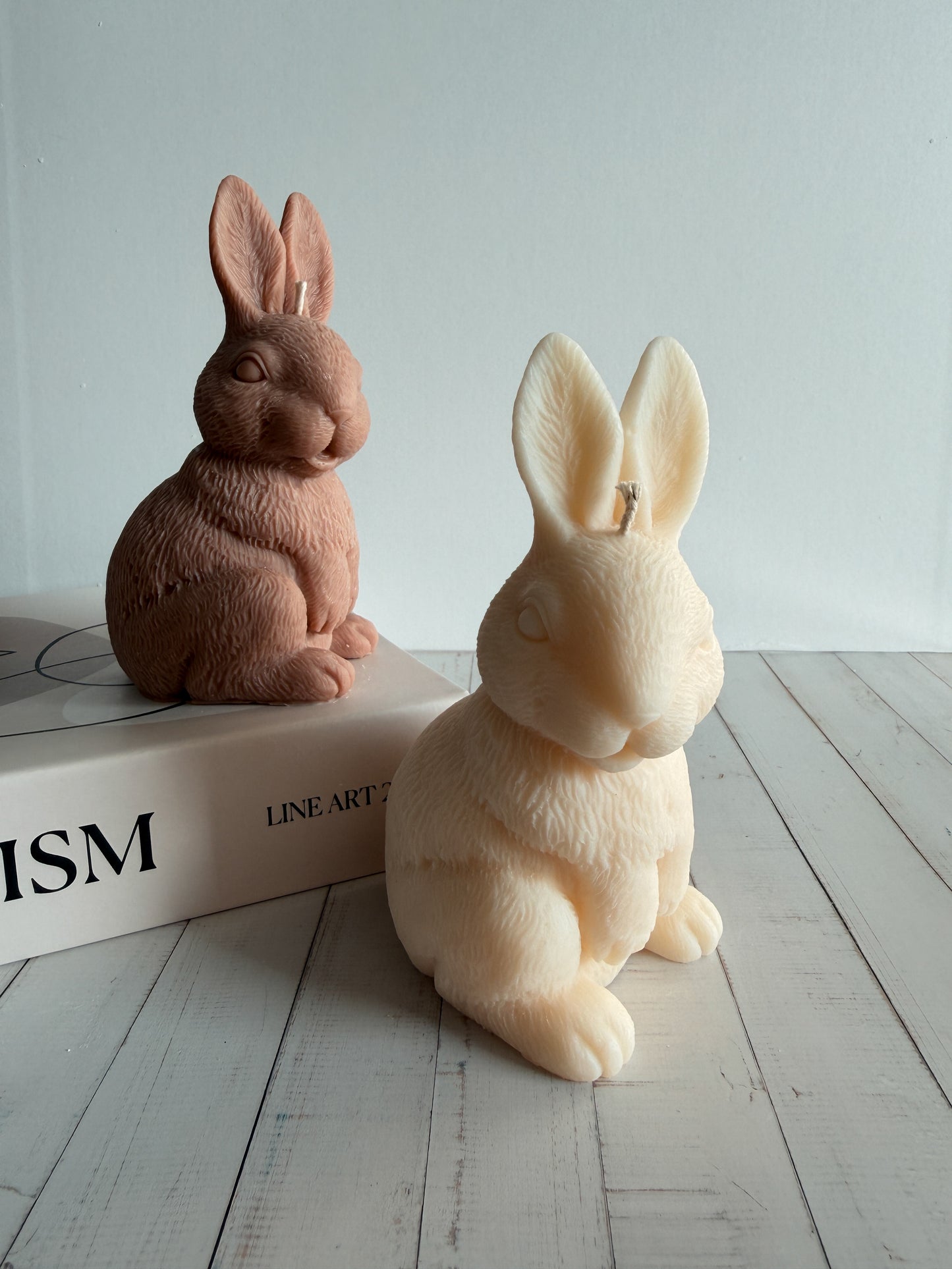Kerze Osterhase XL