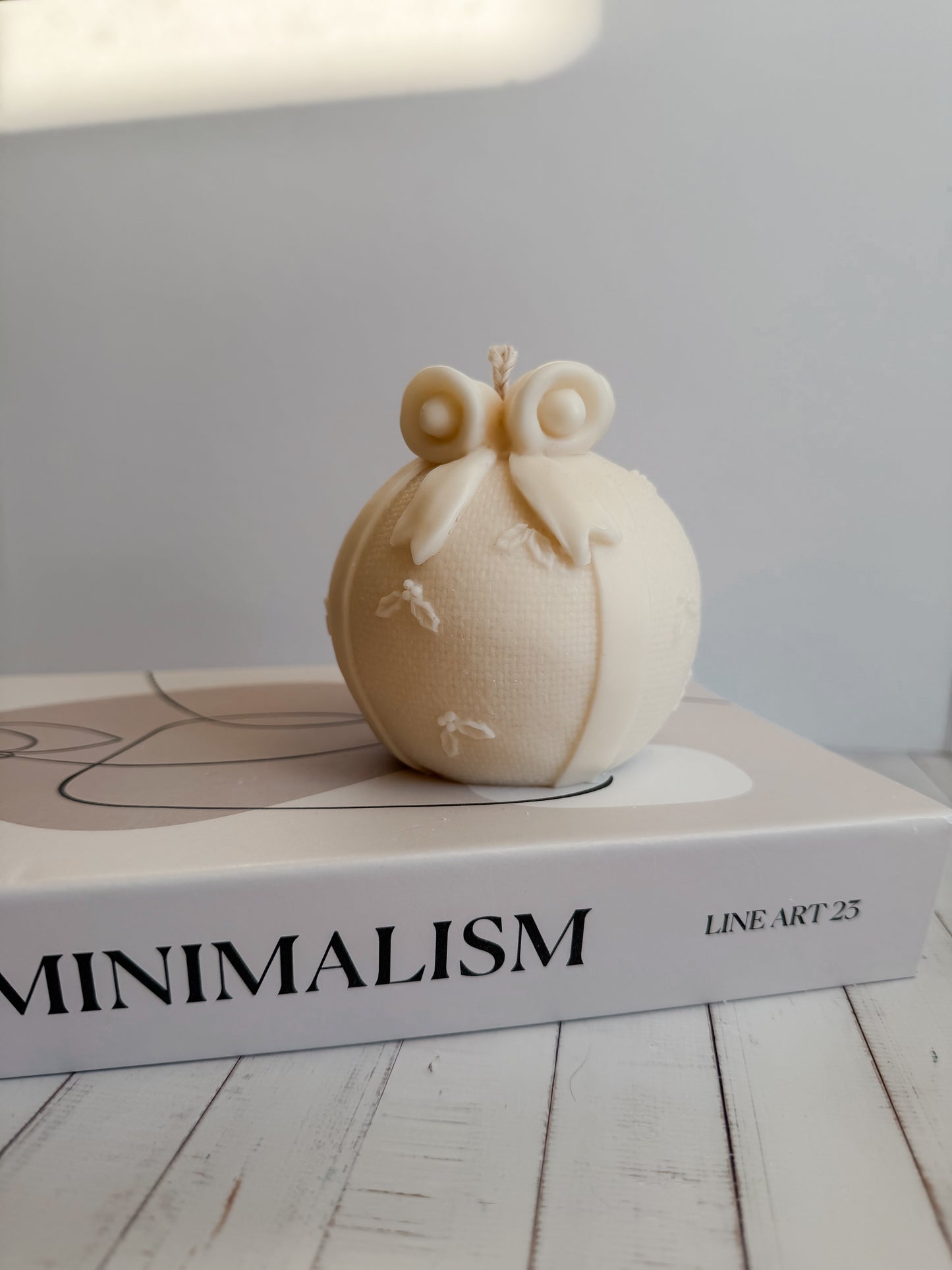 Kerze Weihnachtskugel XL