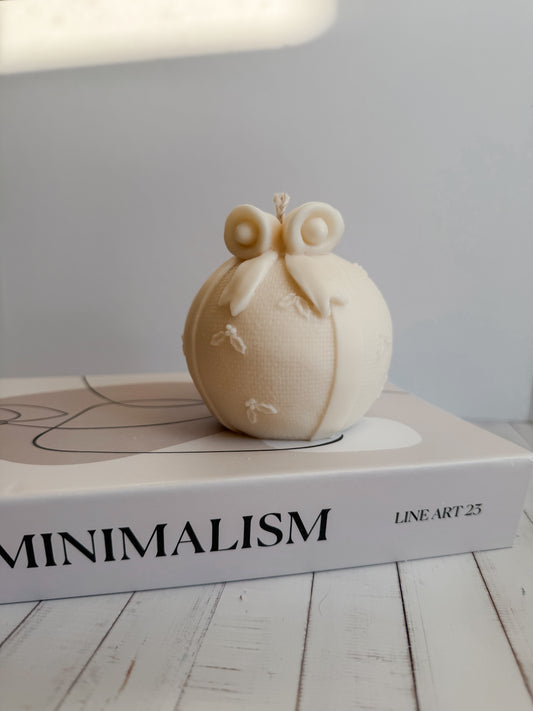 Kerze Weihnachtskugel XL