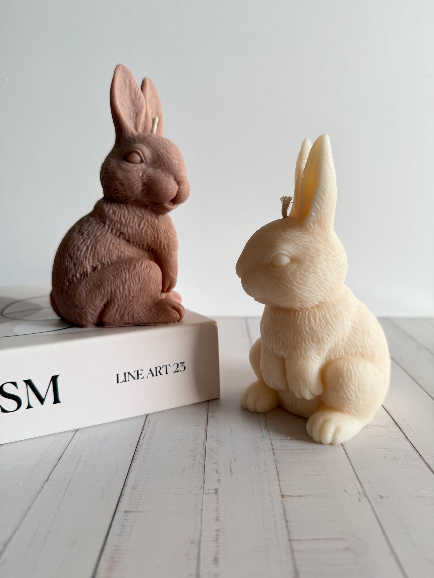 Kerze Osterhase XL