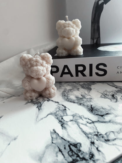 Kerze Rosen Teddy