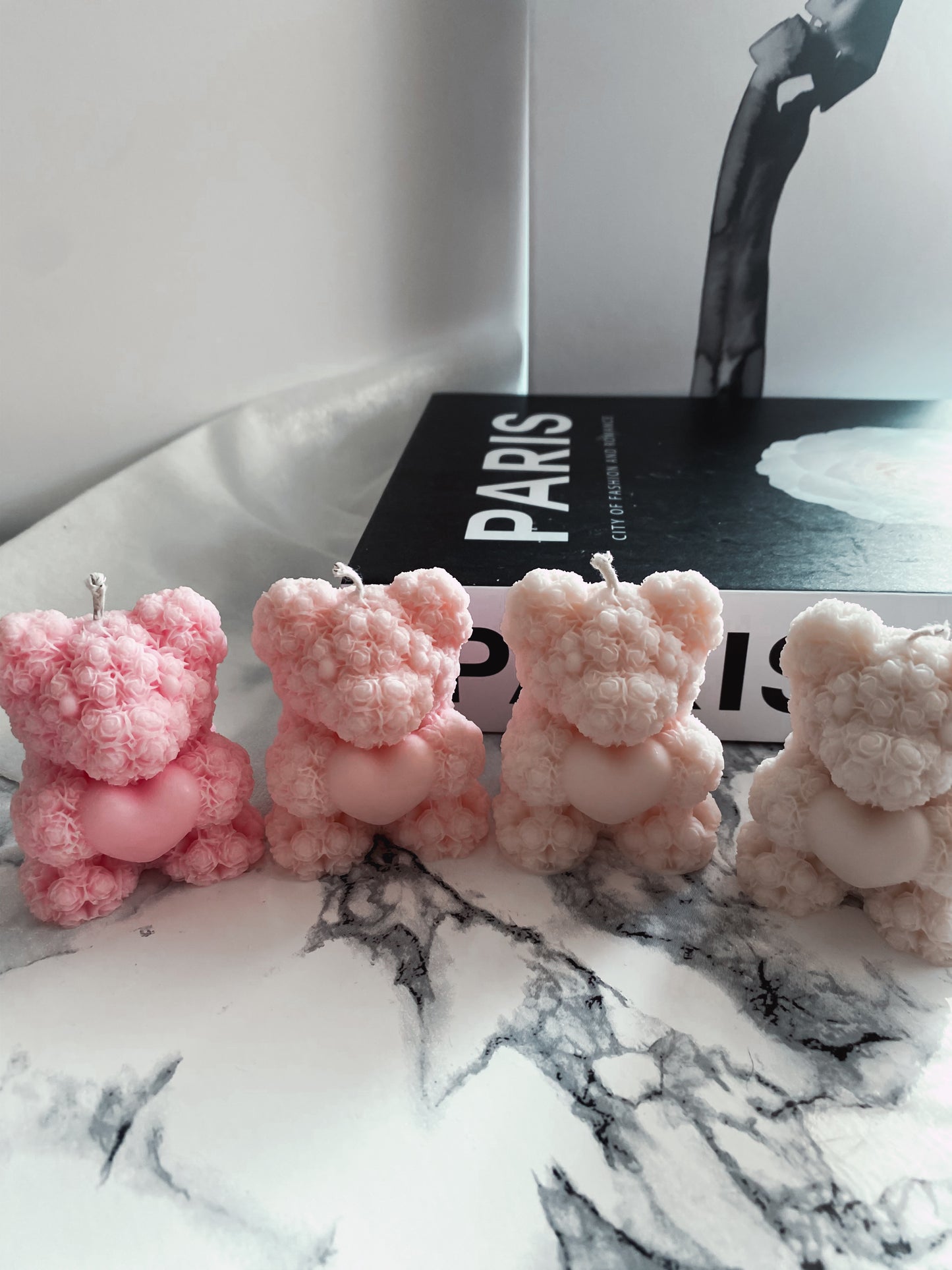 Kerze Rosen Teddy