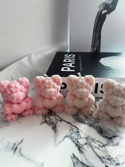 Kerze Rosen Teddy