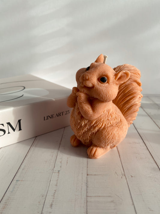 Kerze Squirrel