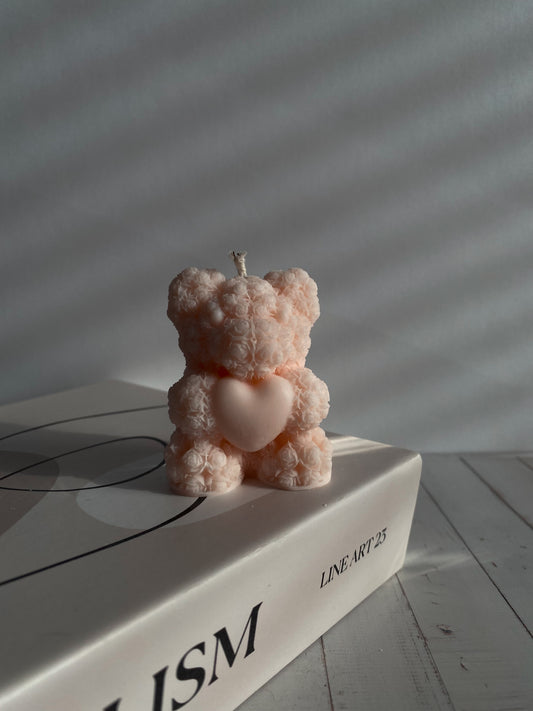 Kerze Rosen Teddy