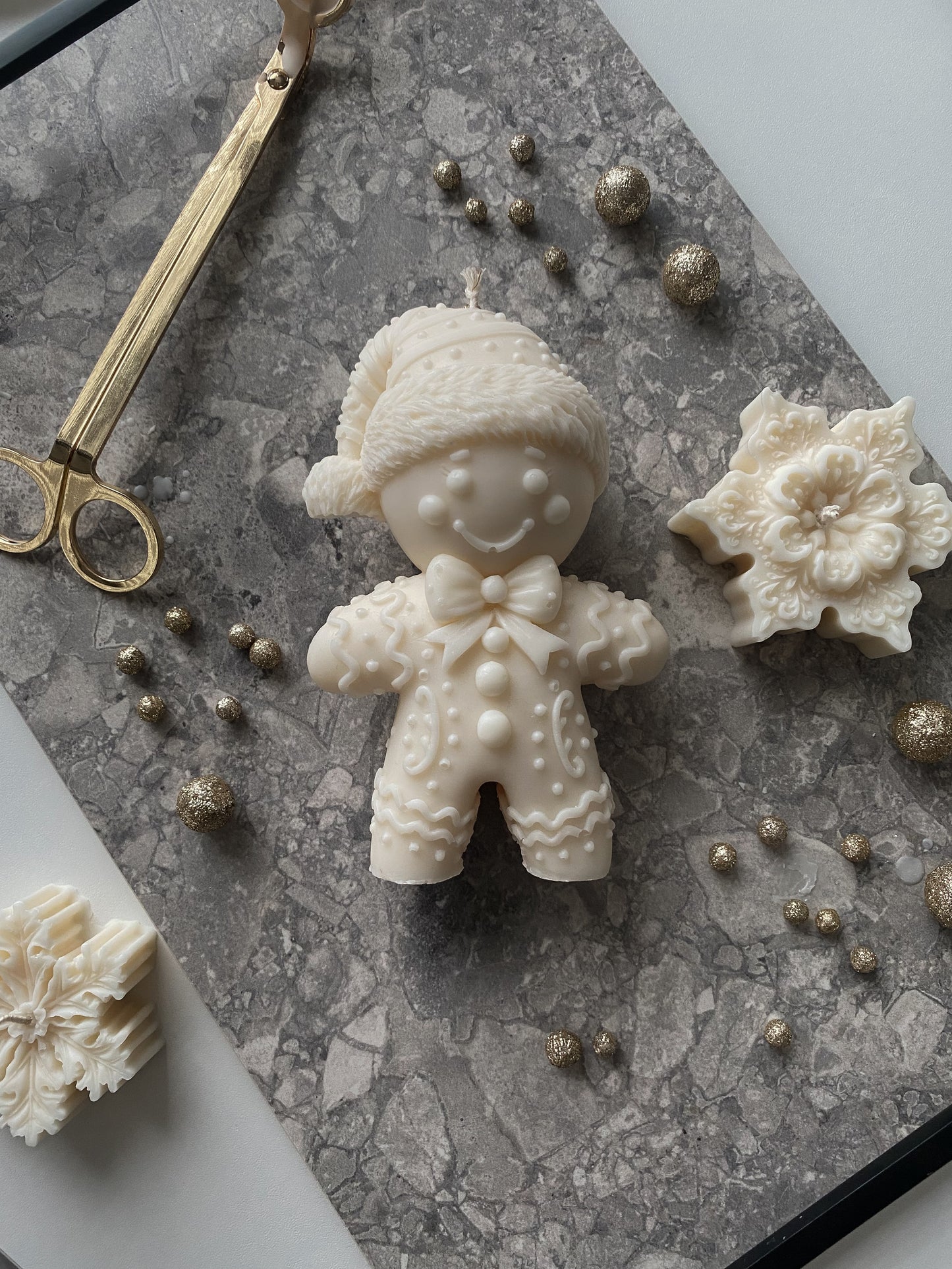 Kerze Lebkuchenmännchen XL